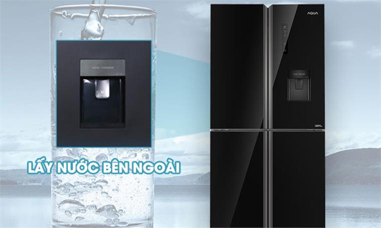 Tủ lạnh Aqua AQR-IGW525EM GB