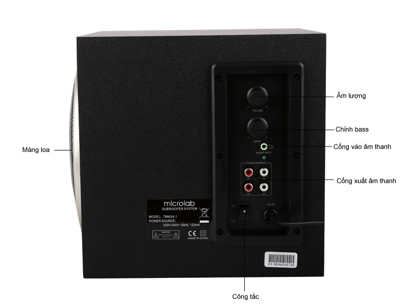 Loa Máy Tính Microlab M900/4.1(TMN3/4.1)