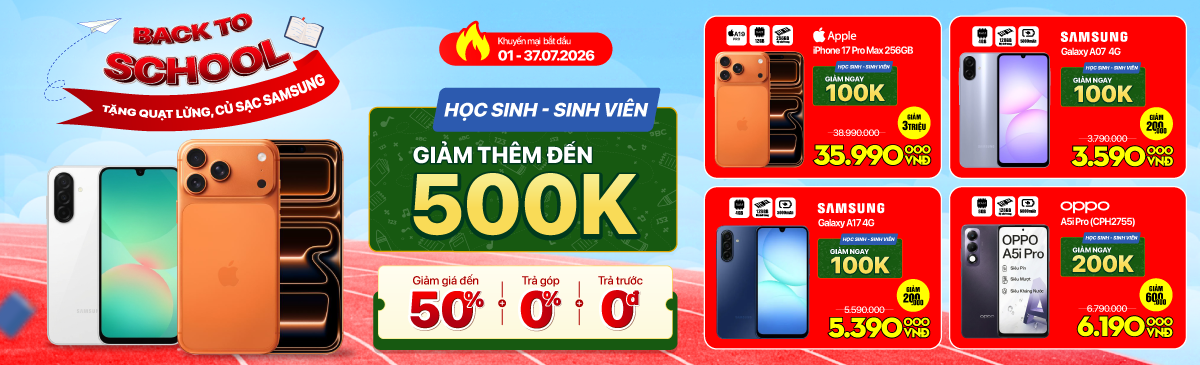 10 NGÀY CAO ĐIỂM TRỢ GIÁ MÙA THI