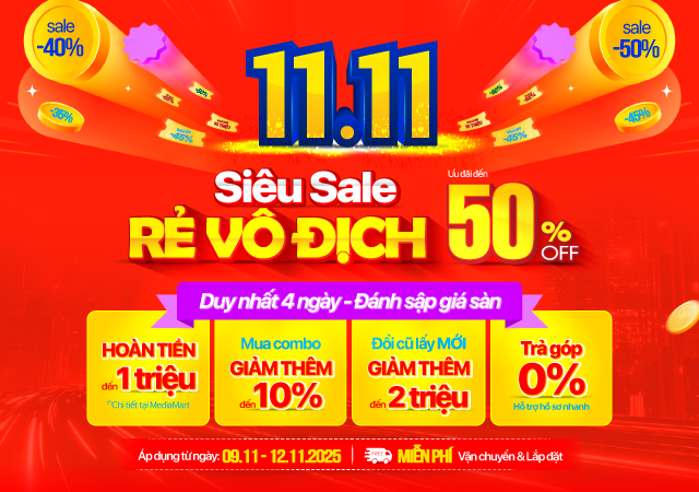 11.11 Siêu Sale