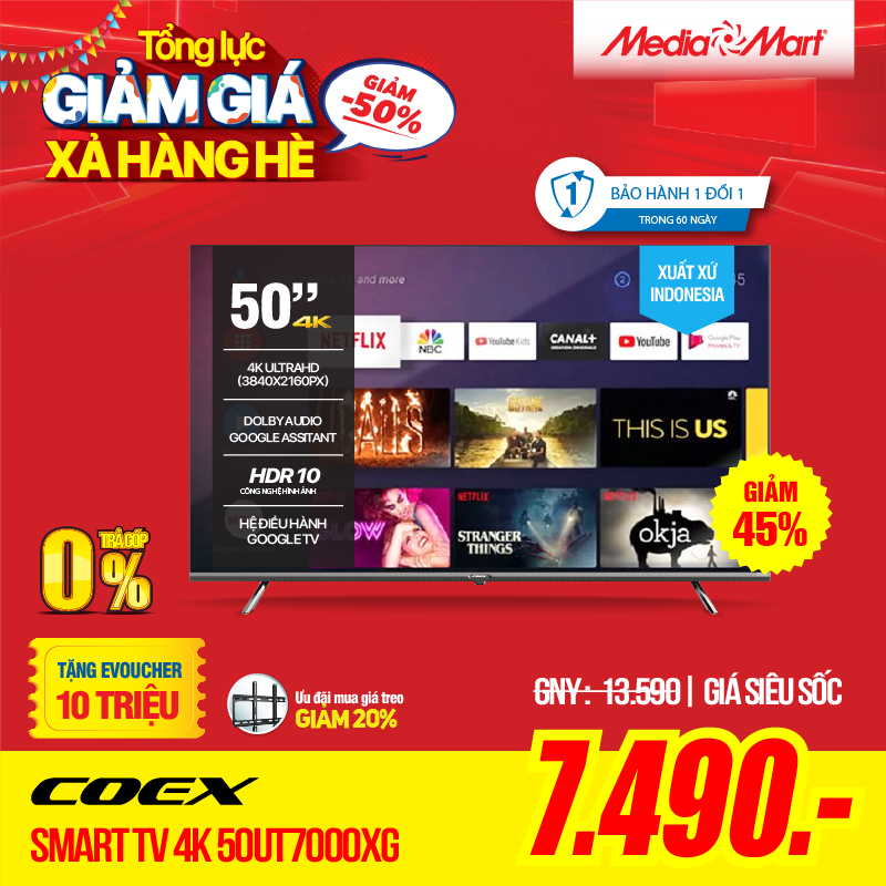 50UT7000XG Google TV