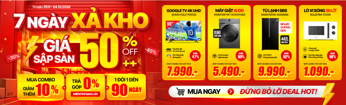 7 ngày xả kho