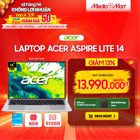 Acer Aspire Lite 14 AL14-52P-309T