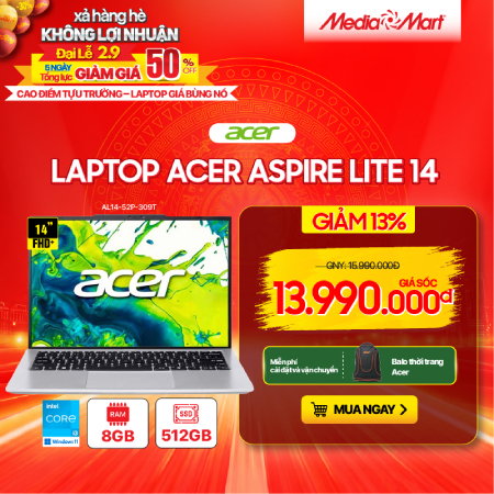 Acer Aspire Lite 14 AL14-52P-309T