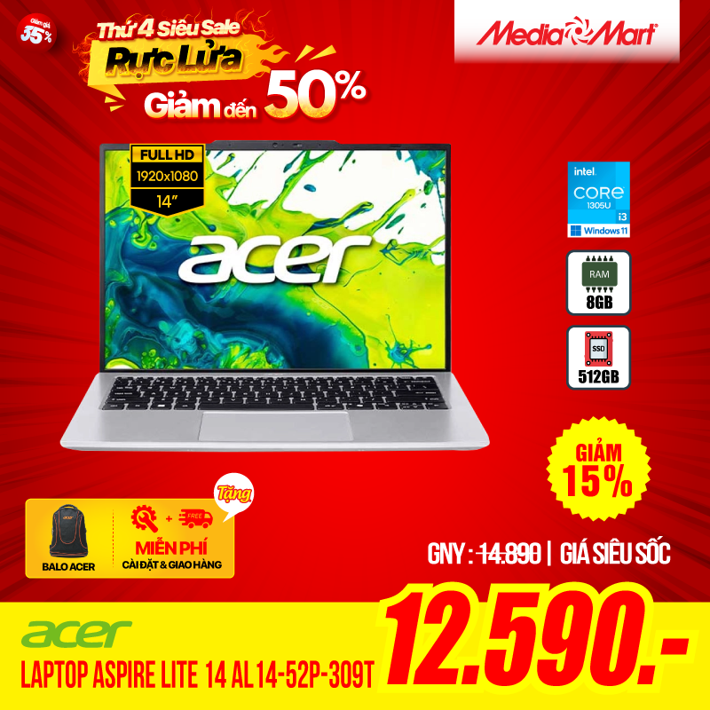 Acer Aspire Lite 14 AL14-52P-309T