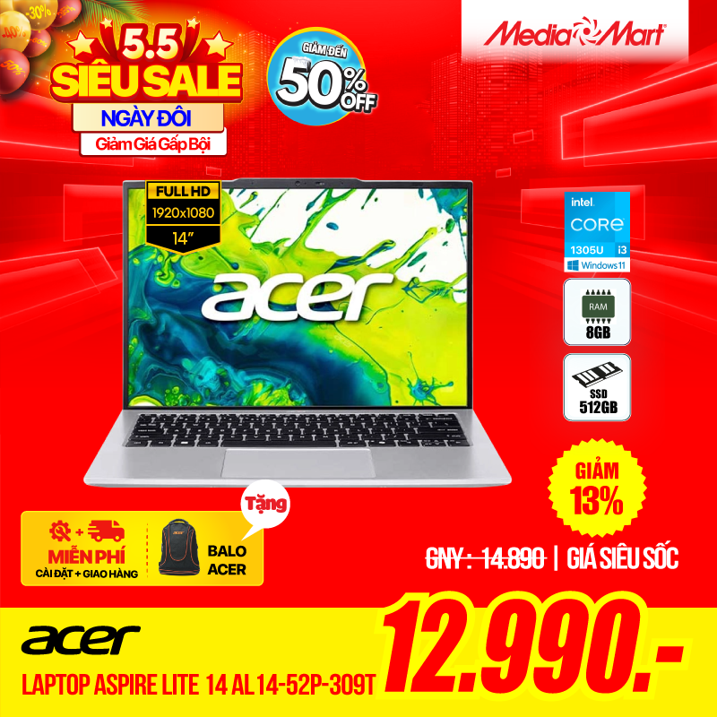 Acer Aspire Lite 14 AL14-52P-309T