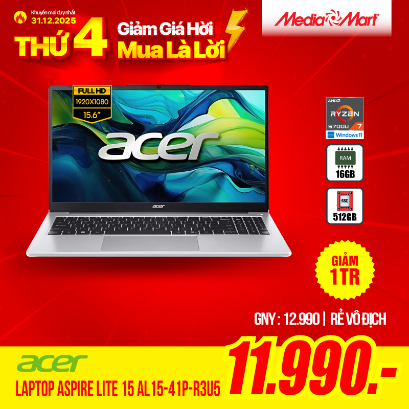 Acer Aspire Lite 15 AL15-41P-R3U5