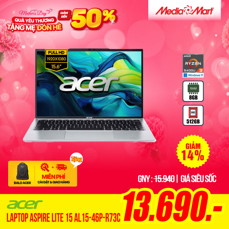 Acer Aspire Lite 15 AL15-46P-R73C
