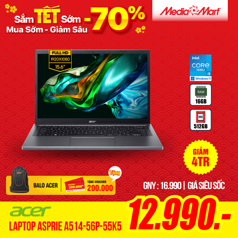 Acer Asprie A514-56P-55K5