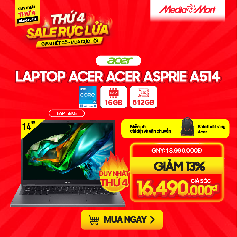 Acer Asprie A514-56P-55K5