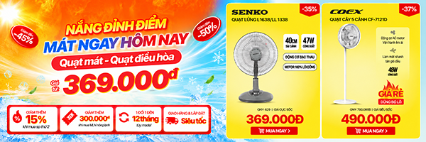 (All)Quạt mát sale hè 2026