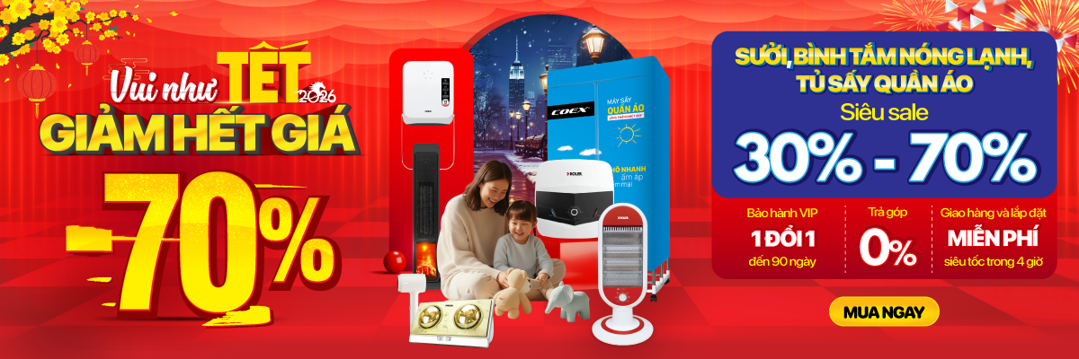 (All)Quạt sưởi Sale
