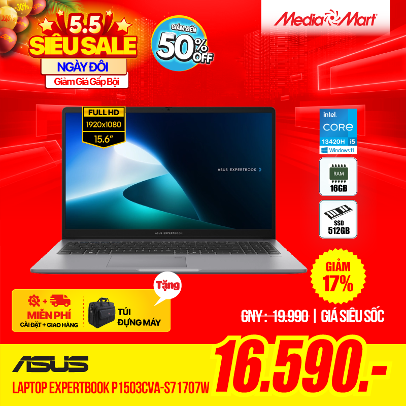Asus ExpertBook P1503CVA-S71707W