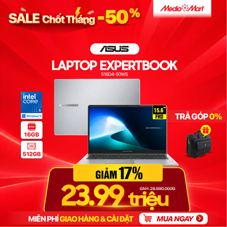 Asus ExpertBook P1503CVAY-516D4-50WS