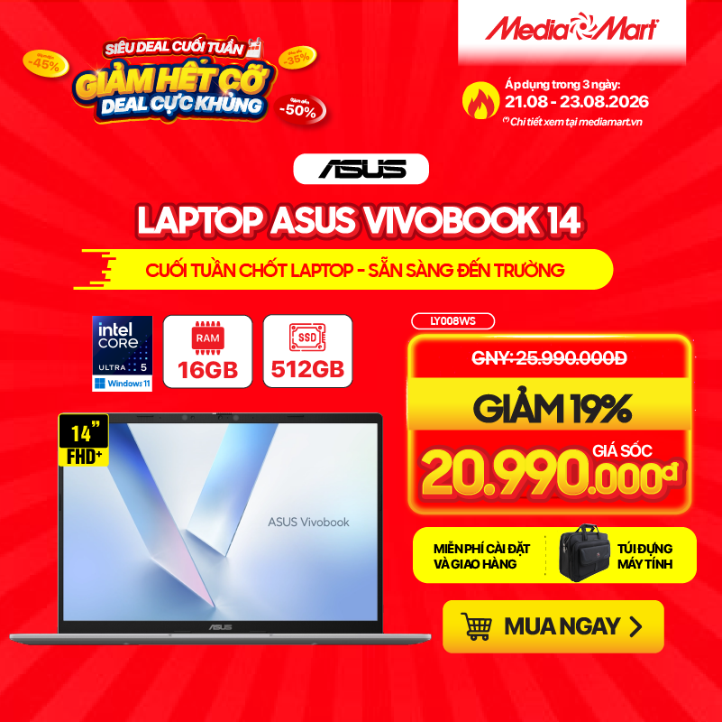 ASUS Vivobook 14 X1407CA-LY008W