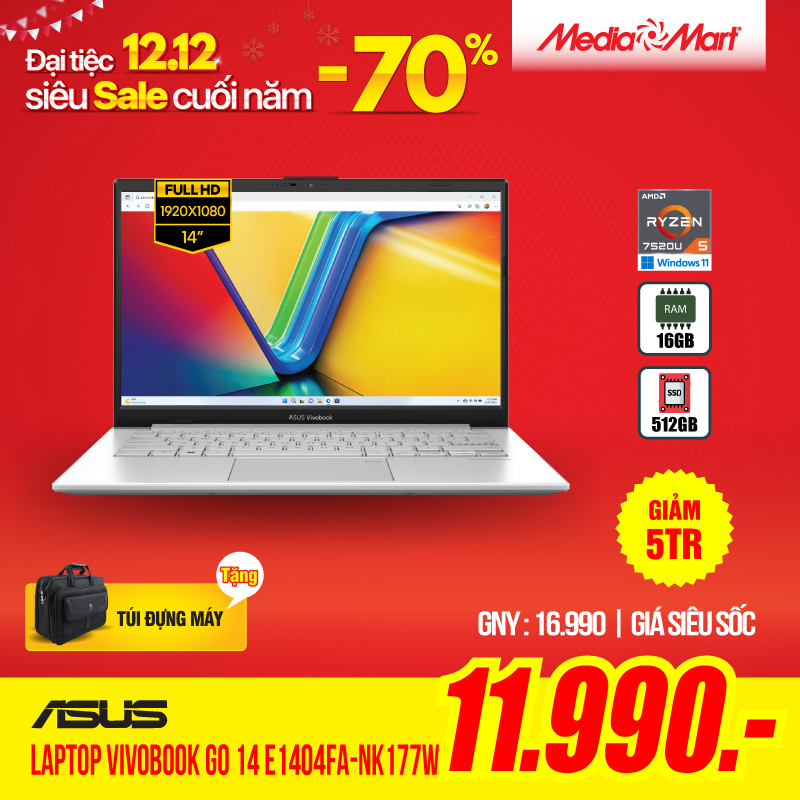 Asus Vivobook Go 14 E1404FA-NK177W