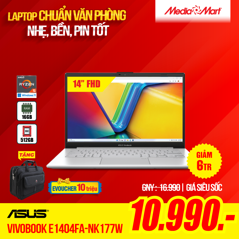 Asus Vivobook Go 14 E1404FA-NK177W