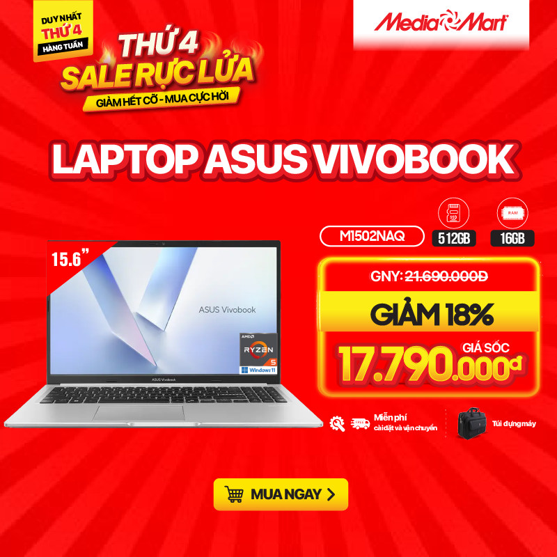 ASUS Vivobook M1502NAQ-BQ021W