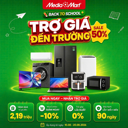 B2S Trợ giá đến trường