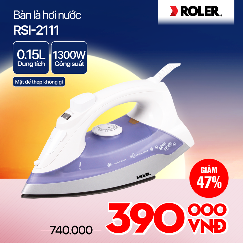 Bàn là hơi nước Roler RSI-2111