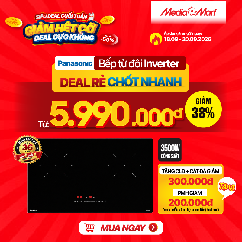 Bếp sale cuối tuần