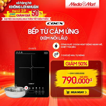 Bếp từ cảm ứng Coex CI-3372