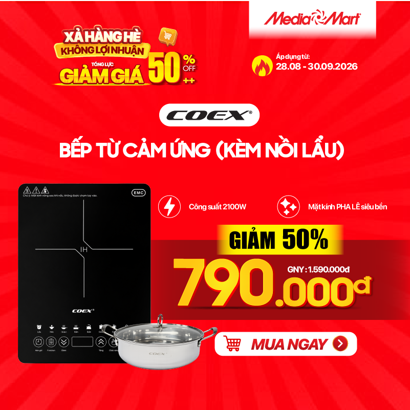 Bếp từ cảm ứng Coex CI-3372