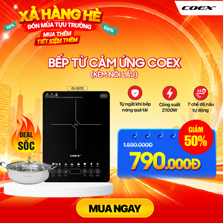 Bếp từ cảm ứng Coex CI-3372