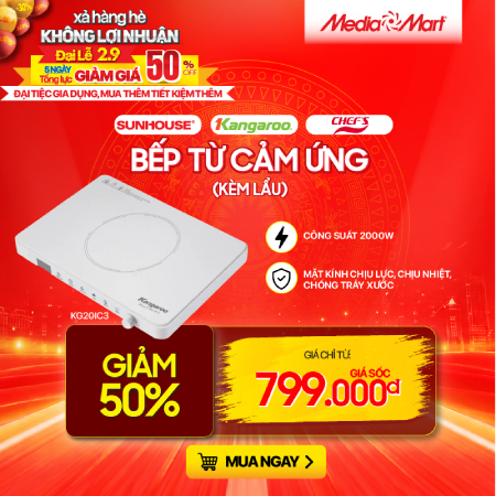 Bếp từ cảm ứng Kangaroo KG20IC3