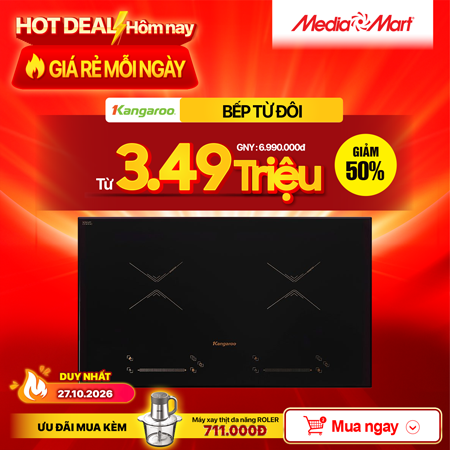 Bếp từ đôi Kangaroo KG859i Thailand