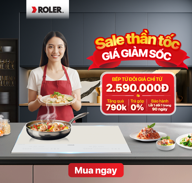 Bếp từ Roler
