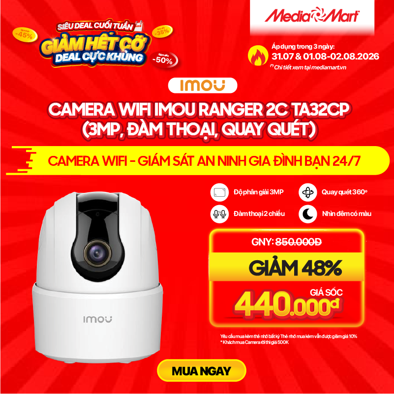 Camera wifi iMou Ranger 2C TA32CP