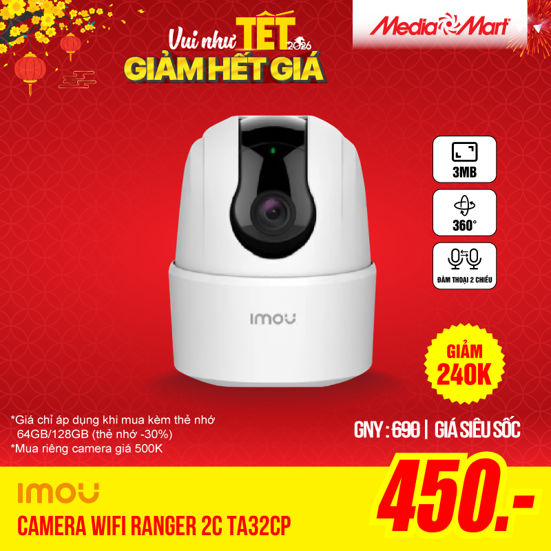 Camera wifi iMou Ranger 2C TA32CP