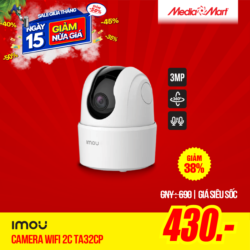 Camera wifi iMou Ranger 2C TA32CP