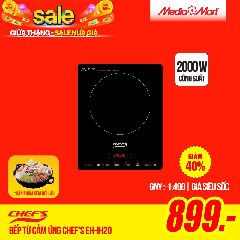 cate bếp từ EH-IH20