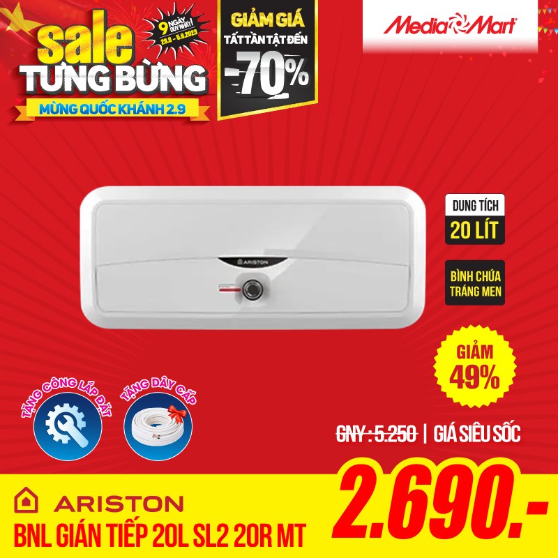cate bình nóng lạnh