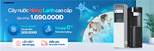 cate cây nước nóng lạnh Coex