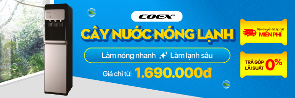 cate cây nước nóng lạnh Coex