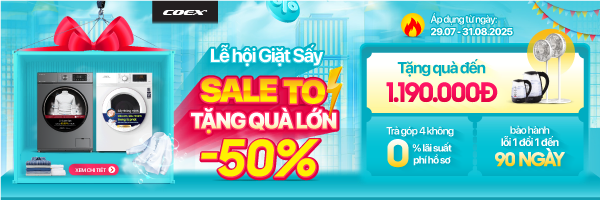 cate Máy giặt coex mới