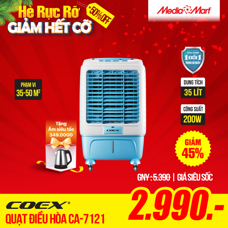 cate quạt điều hòa 7121
