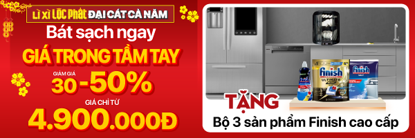 cate Sale tết máy rửa bát