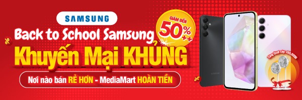 cate samsung back to school khuyến mại khủng