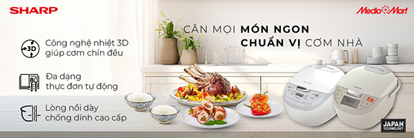 cate sharp Nồi cơm