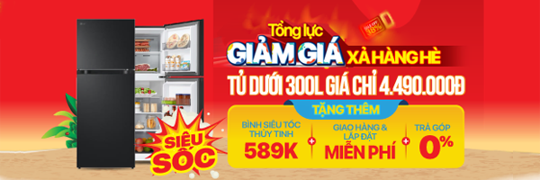 cate tủ lạnh hè rực rỡ