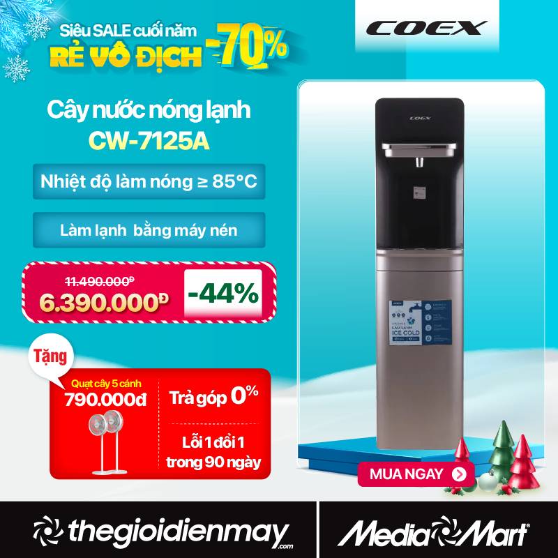 Cây nước nóng lạnh Coex CW-7125A