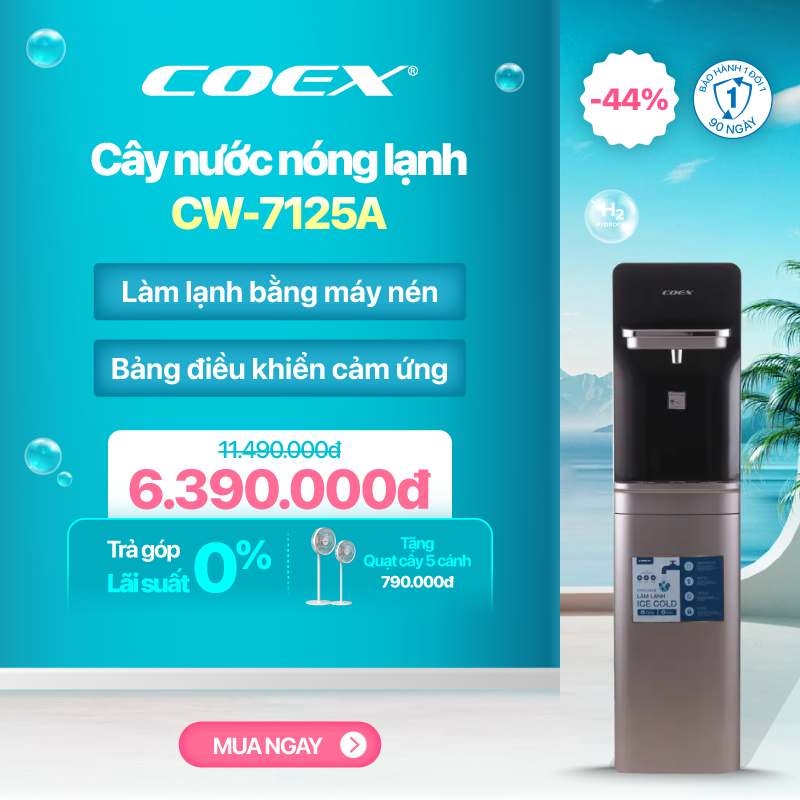 Cây nước nóng lạnh Coex CW-7125A