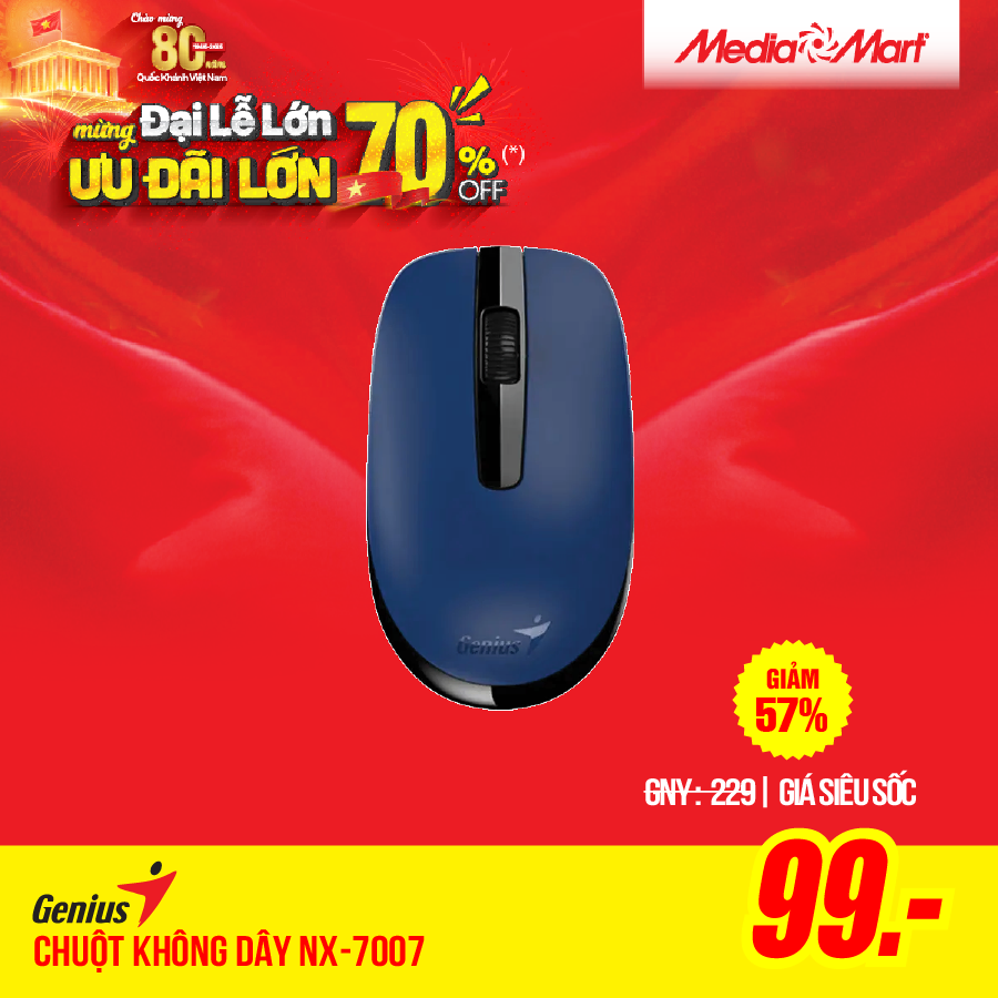 Chuột không dây Genius NX-7007