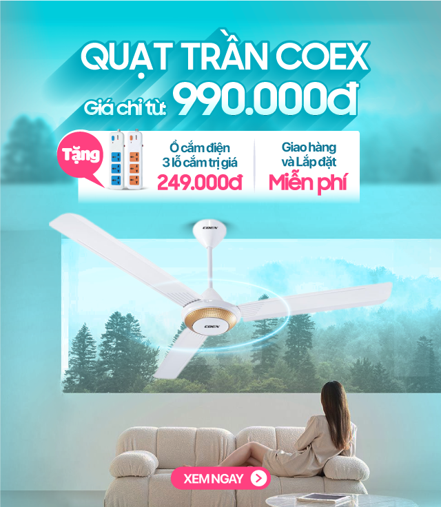 Coex- Quạt trần