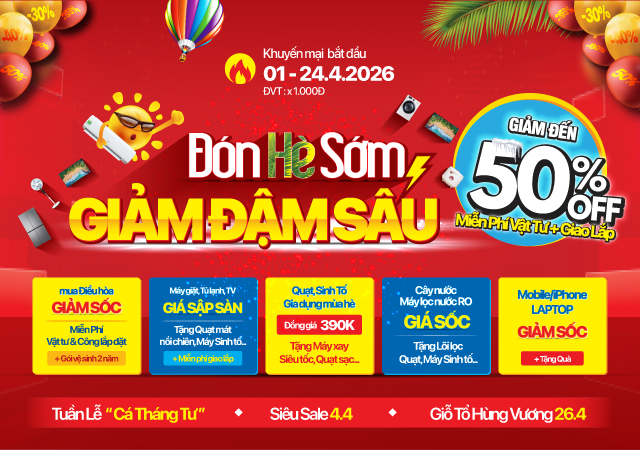 CTKM T4 ĐÓN HÈ SỚM