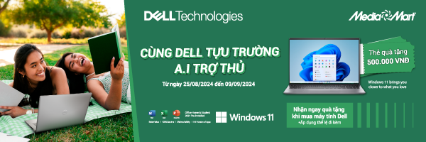 CÙNG DELL TỰU TRƯỜNG, A.I TRỢ THỦ